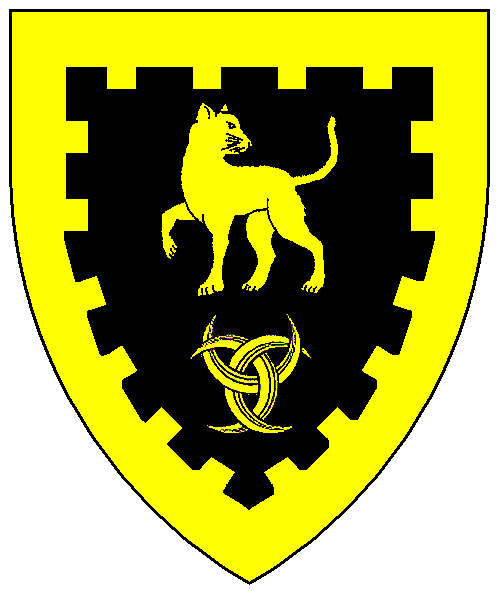 The arms of Silvie de Rohan