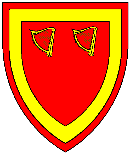 The arms of Yvonne de Plumetot